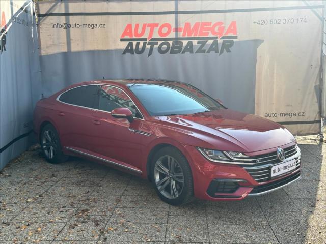 Volkswagen Arteon 2,0 TDI 110KW R-line, hatchback, červená, nafta, rv. 2019